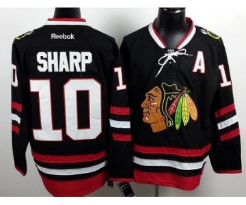 Chicago Blackhawks #10 Patrick Sharp 2014 Stadium Series Black Jersey
