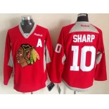 Chicago Blackhawks #10 Patrick Sharp 2014 Training Red Jersey