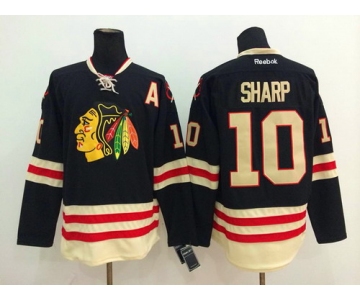 Chicago Blackhawks #10 Patrick Sharp 2015 Winter Classic Black Jersey