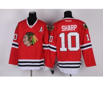 Chicago Blackhawks #10 Patrick Sharp Red Jersey