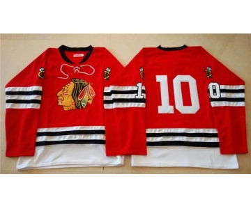 Chicago Blackhawks #10 Tony Amonte 1960-61 Red Vintage Jersey