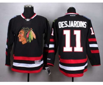 Chicago Blackhawks #11 Andrew Desjardins 2014 Stadium Series Black Jersey