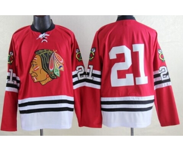 Chicago Blackhawks #21 Stan Mikita 1960-61 Red Throwback CCM Jersey