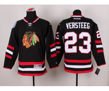 Chicago Blackhawks #23 Kris Versteeg 2014 Stadium Series Black Jersey