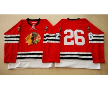 Chicago Blackhawks #26 Michal Handzus 1960-61 Red Vintage Jersey