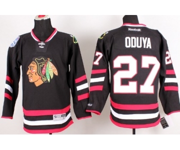 Chicago Blackhawks #27 Johnny Oduya 2014 Stadium Series Black Jersey