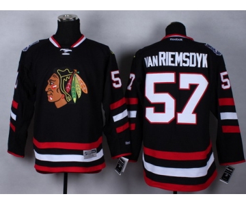 Chicago Blackhawks #57 Trevor van Riemsdyk 2014 Stadium Series Black Jersey