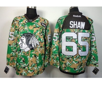 Chicago Blackhawks #65 Andrew Shaw 2014 Camo Jersey