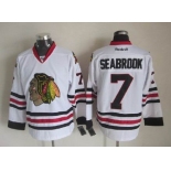 Chicago Blackhawks #7 Brent Seabrook White Jersey