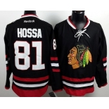 Chicago Blackhawks #81 Marian Hossa 2014 Stadium Series Black Jersey
