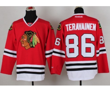 Chicago Blackhawks #86 Teuvo Teravainen Punk Red Jersey