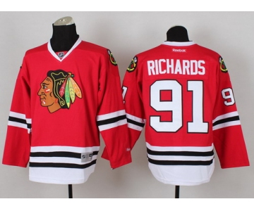 Chicago Blackhawks #91 Brad Richards Red Jersey