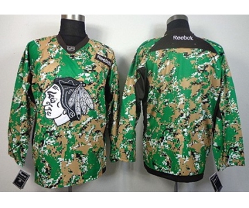 Chicago Blackhawks Blank 2014 Camo Jersey