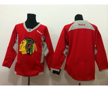 Chicago Blackhawks Blank 2014 Training Red Jersey
