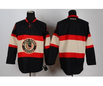Chicago Blackhawks Blank Black Third Jersey