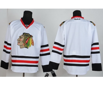 Chicago Blackhawks Blank White Jersey