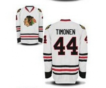 Men's Chicago Blackhawks #44 Kimmo Timonen White Jersey