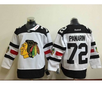 Men's Chicago Blackhawks #72 Artemi Panarin Reebok White 2016 Stadium Series Premier Jersey