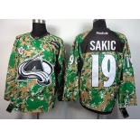 Colorado Avalanche #19 Joe Sakic 2014 Camo Jersey