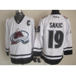 Colorado Avalanche #19 Joe Sakic 2014 White Jersey