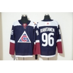 Men's Colorado Avalanche 96 Mikko Rantanen Navy Adidas Jersey