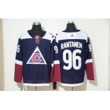 Men's Colorado Avalanche 96 Mikko Rantanen Navy Adidas Jersey