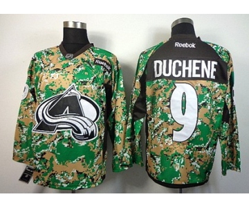 Colorado Avalanche #9 Matt Duchene 2014 Camo Jersey