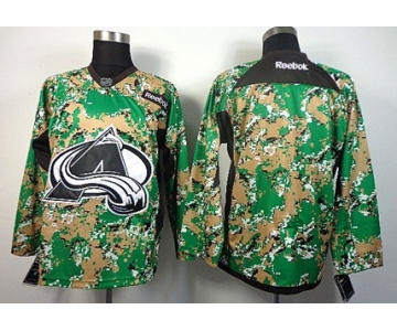 Colorado Avalanche Blank 2014 Camo Jersey