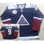 Men's Colorado Avalanche #9 Matt Duchene Reebok Navy Blue 20th Alternate Premier Jersey