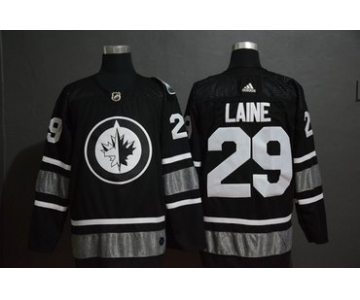 Men's Winnipeg Jets 29 Patrik Laine Black 2019 NHL All-Star Adidas Jersey