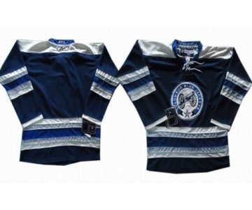 Columbus Blue Jackets Blank Blue Third Jersey