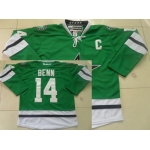Dallas Stars #14 Jamie Benn 2013 Green Jersey