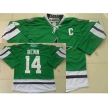 Dallas Stars #14 Jamie Benn 2013 Green Jersey
