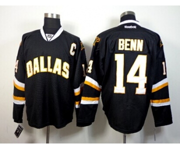Dallas Stars #14 Jamie Benn Black Jersey
