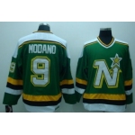 Dallas Stars #9 Mike Modano Green Throwback CCM Jersey