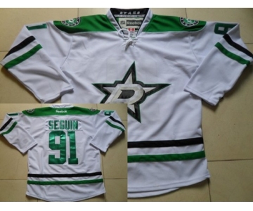 Dallas Stars #91 Tyler Seguin 2013 White Jersey