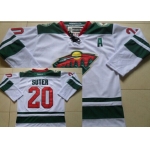 Minnesota Wild #20 Ryan Suter 2014 White Jersey
