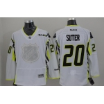 Minnesota Wild #20 Ryan Suter 2015 All-Stars White Jersey