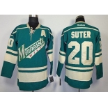 Minnesota Wild #20 Ryan Suter Green Third Jersey