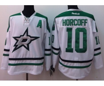 Dallas Stars #10 Shawn Horcoff 2013 White Jersey