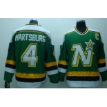Dallas Stars #4 Craig Hartsburg Green Throwback CCM Jersey