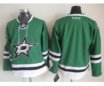Dallas Stars Blank 2013 Green Jersey