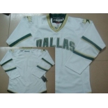 Dallas Stars Blank White Jersey