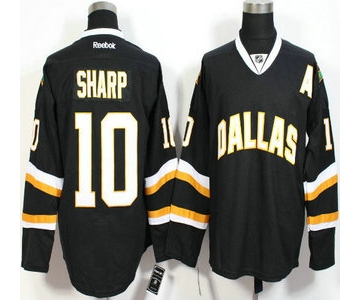 Men's Dallas Stars #10 Patrick Sharp Black Jersey