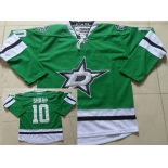 Men's Dallas Stars #10 Patrick Sharp Green Jersey
