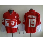 Men's Detroit Red Wings #19 Steve Yzerman Reebok Red 2016 Stadium Series Team Premier Jersey