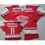 Detroit Red Wings #11 Daniel Alfredsson 2014 Winter Classic Red Jersey