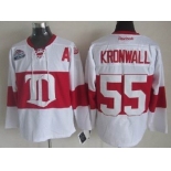 Detroit Red Wings #55 Niklas Kronwall White Winter Classic Jersey