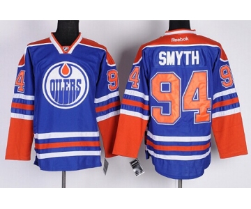 Edmonton Oilers #94 Smyth Royal Blue Jersey