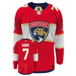 Men's Florida Panthers #7 Radko Gudas Adidas Authentic Home NHL Hockey Jersey